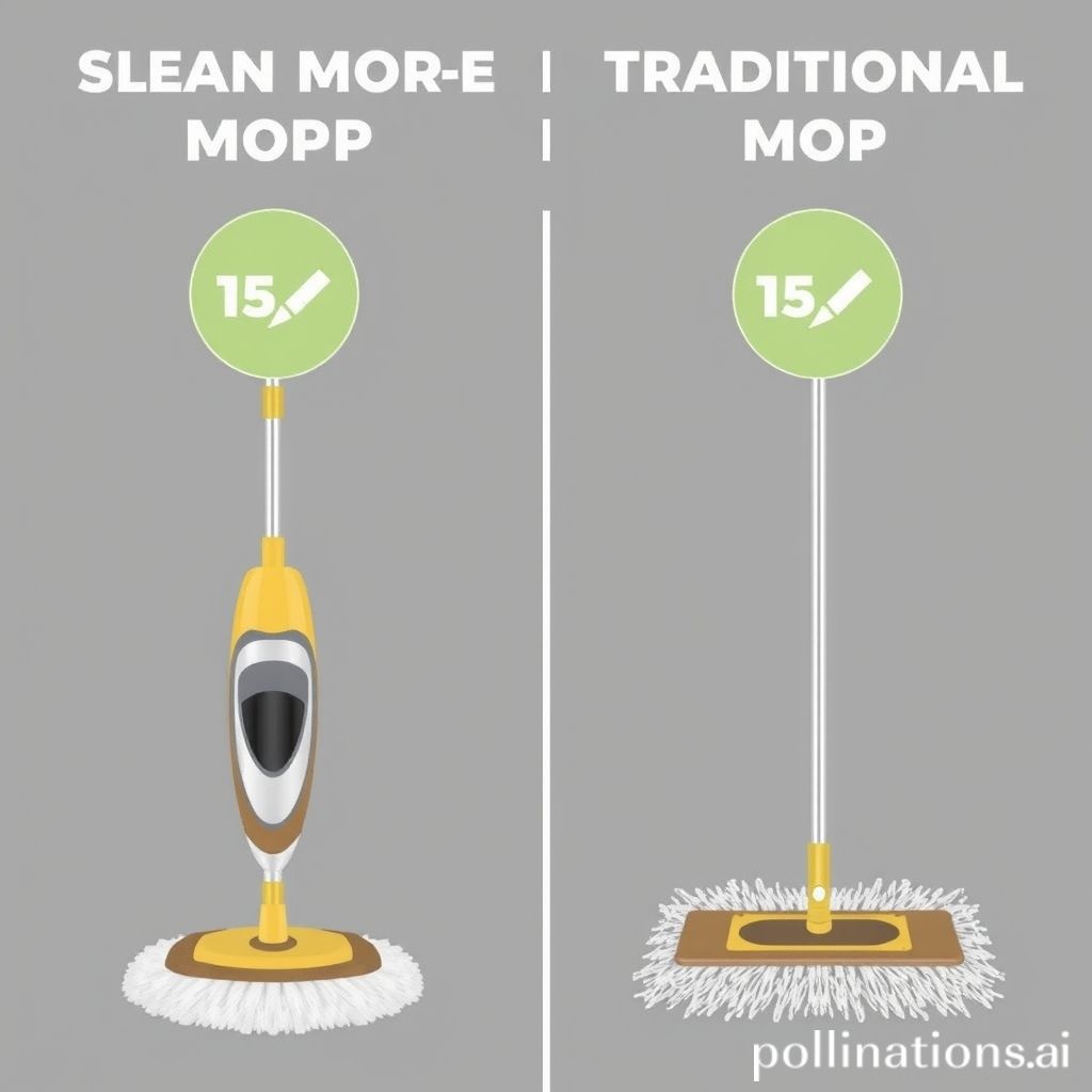 Steam Mop Vs. Traditional Mop Which Cleans Floors Better?